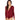 Free People Turnt Bodysuit Women V-Neckline Long Sleeves Bodysuit Very Berry MD Free People
