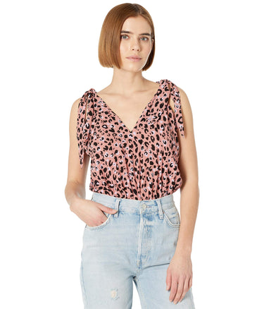 Free People Bare It All Bodysuit Rose Combo MD (Women's 8-10) Free People