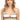 Mara Hoffman Women's Lattice Bralette Bikini Top Swimsuit, Pinwheel Stone, M Mara Hoffman