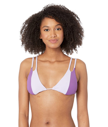 NWOT Charlie Holiday Darla Triangle Purple LG Charlie Holiday