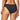 La Blanca Womens Side Shirred Hipster Swimsuit Bikini Bottoms, Black Size 12 La Blanca