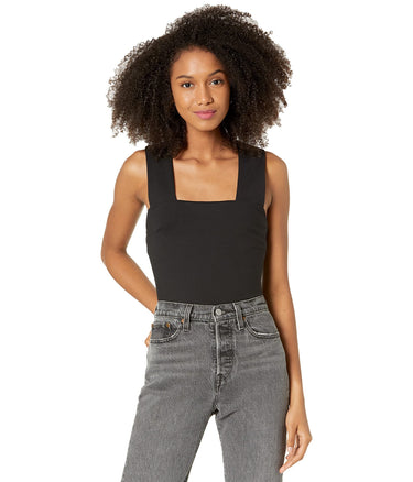 Free People She's So Sleek Bodysuit Black MD (Women's 8-10) Free People