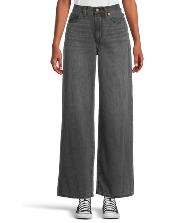 Madewell, Womens, Superwide Leg Jean in Kingswood, Kingswood Wash, 30 Madewell