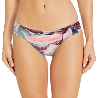BCBG MAXAZRIA Women's Side Shirred Hipster Bikini Swimsuit Bottom SIZE 4 BCBGMAXAZRIA