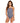 Tommy Bahama Breton Stripe High-Neck One-Piece Swimsuit Mare Navy/White 12 Tommy Bahama