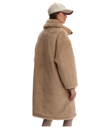 Varley Women's Theia Reversible Coat, Light Taupe/Cocoa Dust, L