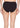 Michael Kors Shirred Bikini Bottoms Black SM Michael Kors