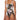 Amalfi Coast Square Neck Womans One Piece Multi Black size 10 Gottex