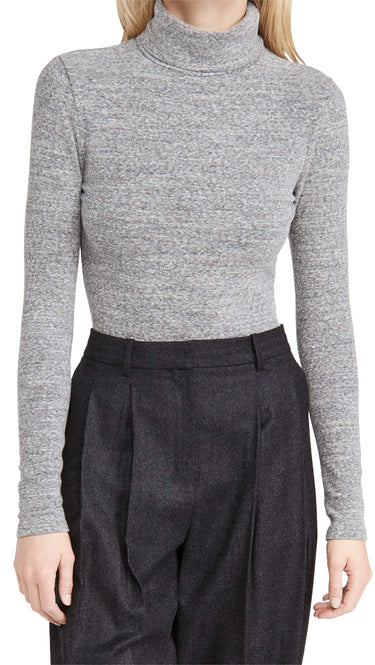 Madewell Turtleneck Bodysuit Heather Smoke XL (Women's 14-16) Madewell