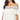 CeCe Off The Shoulder Ruffled Top with RIC Rac Trim New Ivory XS CeCe