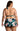 La Blanca Women's Halter Bikini Top, Aquamarine//Dip Into The Wild Size 16 La Blanca
