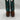 Circle G LADIE'S HONEY/TURQUOISE INLAY EMBROIDERY WIDE SQ. TOE L5910 Size 7 Circle G