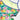 Hobie Girl'sCutout One Piece Swimsuit Multi Size 14 Hobie