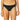 BCBG MAXAZRIA Women's Standard Rouched Soft Band Hipster Bikini Bottom, Black, 4 BCBGMAXAZRIA