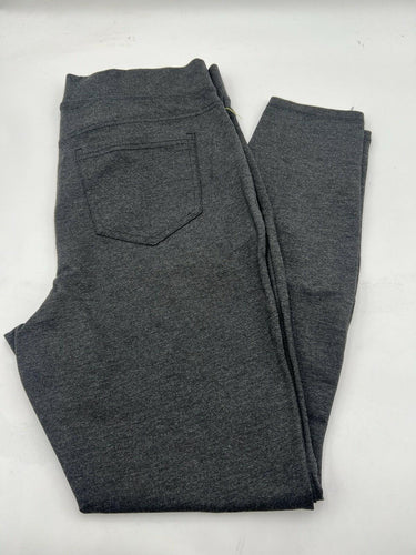 Terra & Sky Jeggings Womens Plus Size Gray Pull On Stretch Knit Pants 0X 14W Terra & Sky