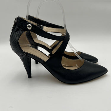 Women’s Marc Fisher Kalayne black leather pumps Size 5.5M Marc Fisher