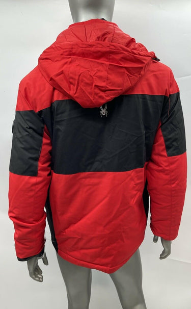 NWT Spyder 3 In 1 men's insulated ski jacket in red and black Size M