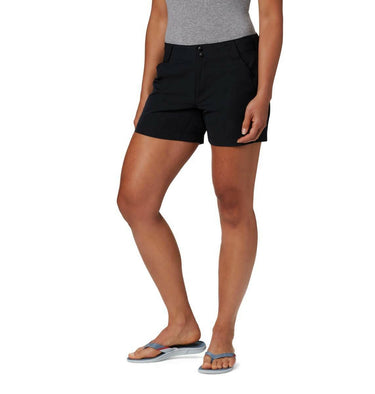 Columbia Womens Coral Point Iii Athletic Shorts, Black, 10 US Columbia