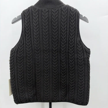Joie Black Cable Knit Sweater Vest Size S