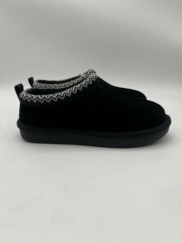 Dream Paris Style Black Suede Slipper Womens SIZE 6 Dream Paris