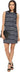 Kensie Women's Digital Lines Dress, Midnight Sapphire Combo, Small kensie