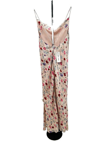Samsøe Samsøe Woman’s Slipdress pink base colorful floral Pattern Size M