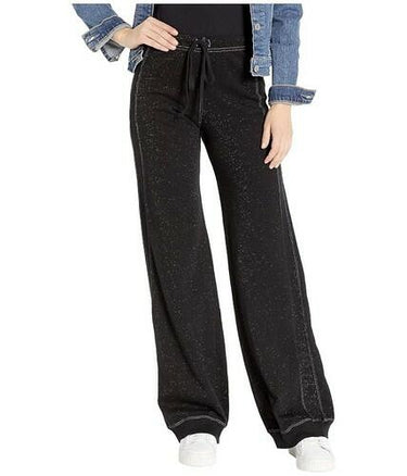 Hard Tail Reverse Stripe Sweatpants (Black) Women's Casual Pants L Hard Tail