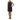 BCBGMAXAZRIA Women's Striped Eyelet Halter Dress Dress, Black, M BCBGMAXAZRIA