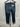 Joe’s Jeans Womans Cuff Slim Straight Jeans Dark Blue Wife Cuffed Hems Size 25 Joe's Jeans