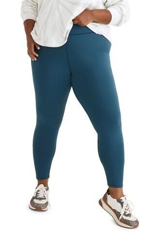 Madewell MWL Form High-Rise Leggings in Blue Hermatite Size 2X Madewell