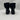 Women’s Moncler Ginette knit-cuff rubber rain boots in black Size 35 Moncler