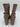Valentino Garavani Rockstud nappa Beige leather ankle boots Size 38.5 Valentino