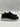 Sanuk Black Heather Knit Slip On Sneakers Green Pull Tab Size 8