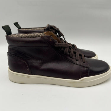 Crown Vintage Wystan mid-cut leather fashion sneaker/boot Size 9M Crown Vintage