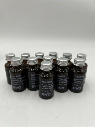 EVO Top Drop Platinum Blonde Concentrate Pack Of 12 0.5oz/15mL EVO