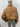 NWT Women’s Love Tree Full Zip Faux Leather Puffer Brown Jacket Size M Love Tree