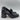 Vince Camuto CELSI Black Leather Square Toe Block Heel Slip On Pumps, Size 10 M Vince Camuto