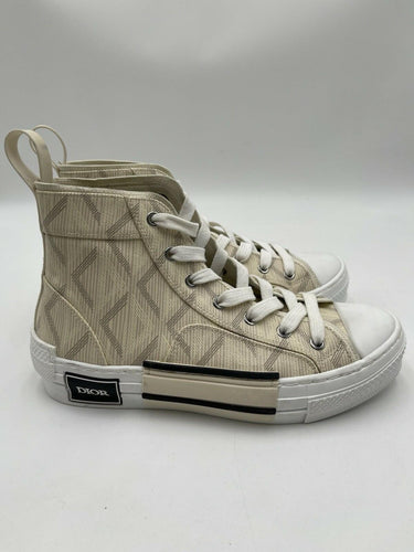 Women’s Dior B23 High Top 'CD Diamond Natural' sneakers Size 37 Dior