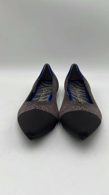 Rothy's The Point Twilight Metallic Dune Captoe Retired Ballet Flats Size 9 Rothy’s