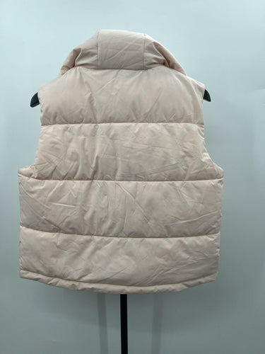 Roxy Puffer Vest Womens Pink Salt Hooded NWT Size M