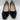 Woman's Marc Fisher Keri Black Suede Block Heel Pump Size 7.5M Marc Fisher