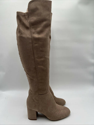 NWB Women’s Kelly & Katie Kaza Over-the-Knee Boots Beige Size 6M Kelly & Katie
