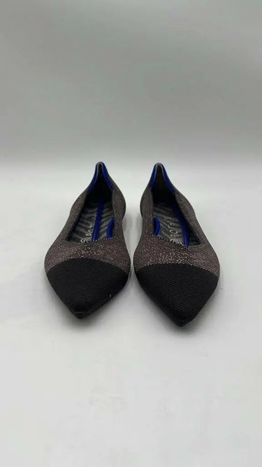 Rothy's The Point Twilight Metallic Dune Captoe Retired Ballet Flats Size 8 Rothy’s