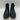 Kelly & Katie Ashton Wedge Bootie Women's Black Leather Size 6 M Kelly & Katie