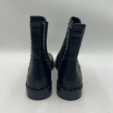 Renvy KYRIE Black Studded Round Toe Chelsea Boots Women’s Size 9M/39