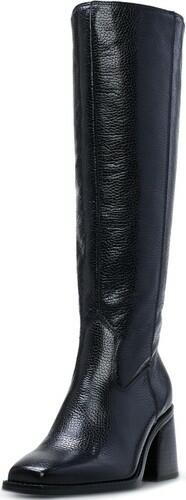 Women's Vince Camuto Sangeti 2 Wide Calf Black Leather Size 6.5 M Vince Camuto