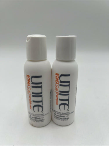 Unite Boing Curl Shampoo & Conditioner Moisture Balance - "Pack of 2" UNITE