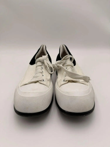 Alexander McQueen Deck Plimsoll white / black Low Top sneakers Size 43 Alexander McQueen