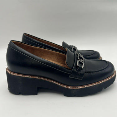 Women's Naturalizer Cabana Black Slip On Loafers Size 6.5M Naturalizer