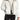 Sam Edelman Reversible Hooded Nylon Jacket in White/Sand Size Small Sam Edelman